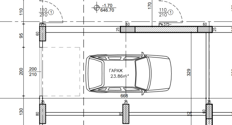 Zu verkaufen  Garage Sofia , Malinowa dolina , 24 qm | 85389857 - Bild [3]