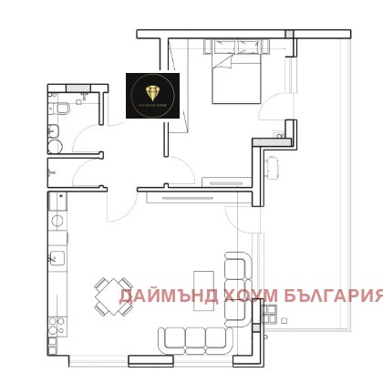 Продава  2-стаен град Пловдив , Младежки Хълм , 98 кв.м | 13589999 - изображение [2]