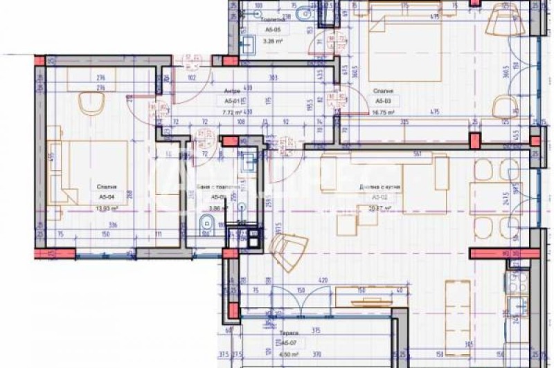 Продава 3-СТАЕН, гр. София, Драгалевци, снимка 8 - Aпартаменти - 47026294