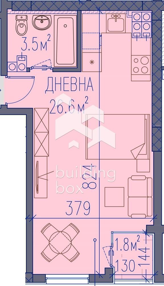 For Sale  Studio Plovdiv , Hristo Smirnenski , 49 sq.m | 16129247 - image [10]