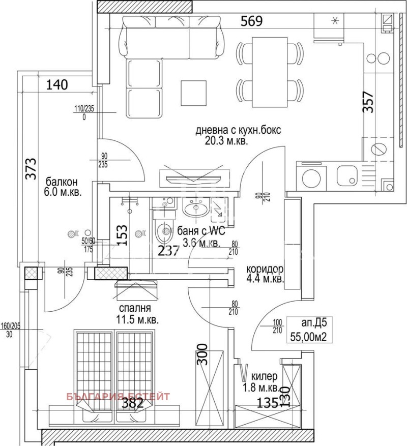 For Sale  1 bedroom Varna , Kaysieva gradina , 65 sq.m | 21617429 - image [2]