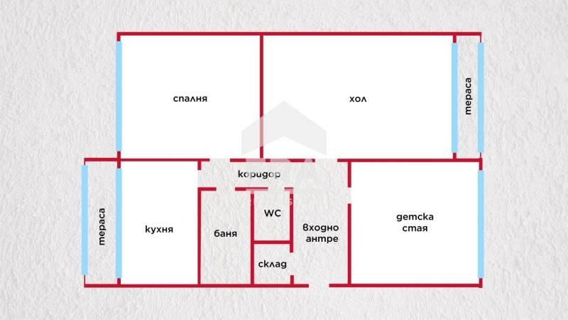 Продава 4-СТАЕН, гр. Търговище, Запад 2, снимка 14 - Апартаменти - 52570508