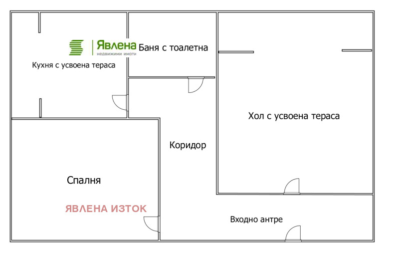 En venta  1 dormitorio Sofia , Mladost 3 , 67 metros cuadrados | 91591821 - imagen [11]