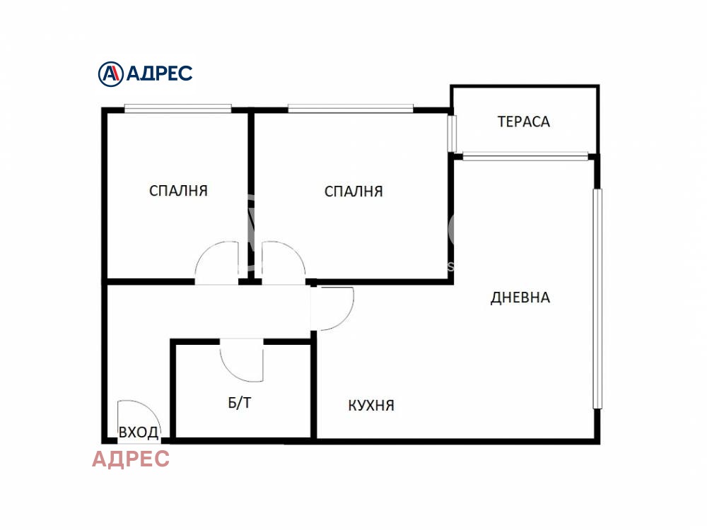 Продава 3-СТАЕН, гр. Варна, Аспарухово, снимка 4 - Апартаменти - 55395898