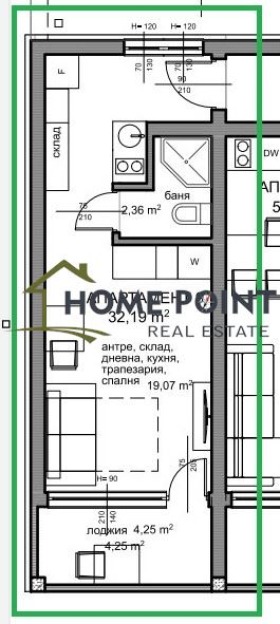Продава 1-СТАЕН, гр. Балчик, област Добрич, снимка 2 - Апартаменти - 53820574