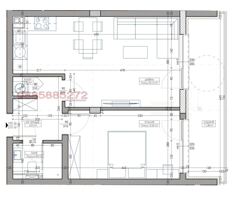 Продава 2-СТАЕН, гр. Варна, Владислав Варненчик 1, снимка 8 - Aпартаменти - 48958460