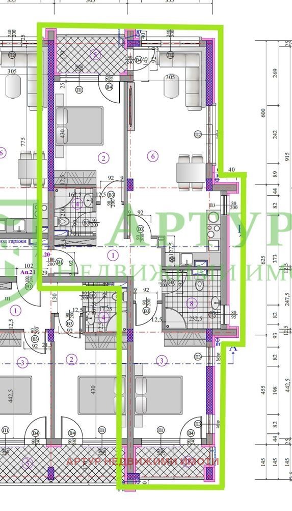 Продава 3-СТАЕН, гр. София, Малинова долина, снимка 2 - Aпартаменти - 49223053