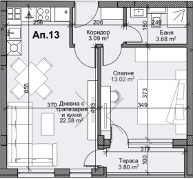 1 dormitorio Karshiyaka, Plovdiv 1