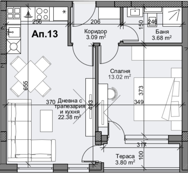 Продава 2-СТАЕН, гр. Пловдив, Кършияка, снимка 1 - Aпартаменти - 47771087