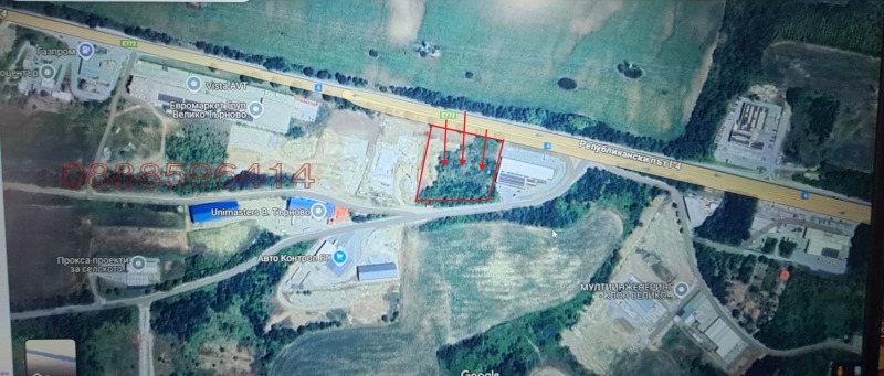 Продава ПАРЦЕЛ, гр. Велико Търново, Промишлена зона - Запад