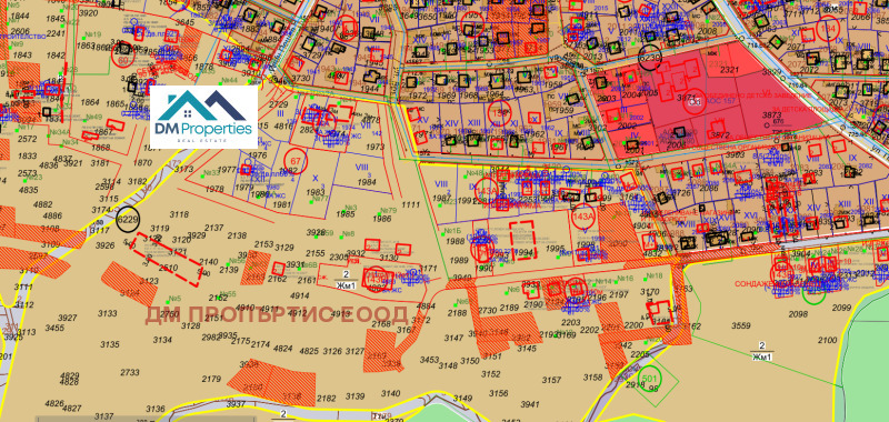 Til salgs  Plott Sofia , Lozen , 933 kvm | 31986725