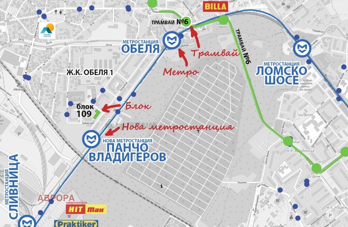 Продава 2-СТАЕН, гр. София, Обеля 1, снимка 9 - Апартаменти - 54594432