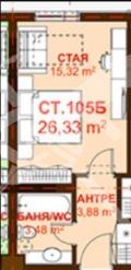 Продава 1-СТАЕН, град Бургас, Сарафово • 45000 € • 54885096 — Holmes.bg