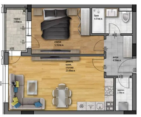 Продава 2-СТАЕН | Imot.bg — изображение 2