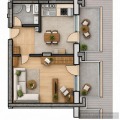 Продава  1-стаен град София , Разсадника , 48 кв.м | 68806823