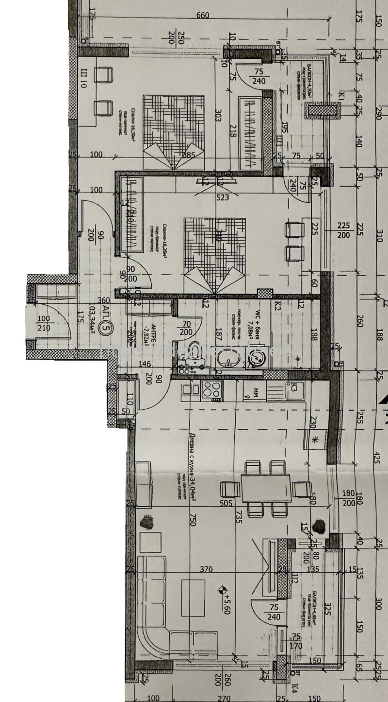 Продава 3-СТАЕН, гр. Благоевград, Освобождение, снимка 3 - Aпартаменти - 48794297