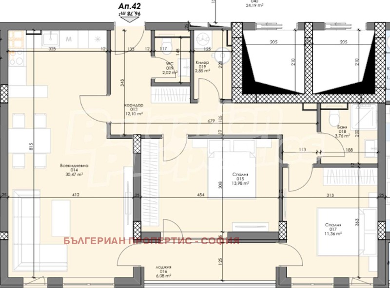 Продава 3-СТАЕН, град София, Сердика • 302000 € • 41851521 — Holmes.bg