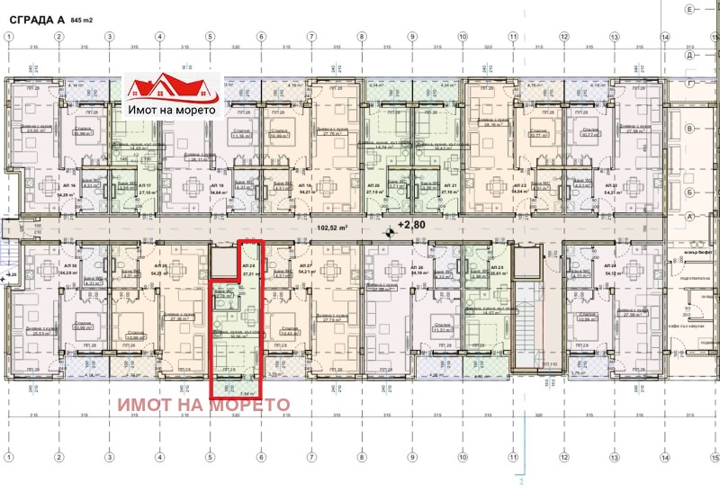 Na prodej  Studio oblast Burgas , Kiten , 36 m2 | 56638604 - obraz [5]