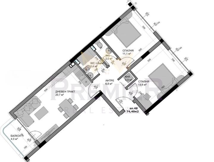 Продава 3-СТАЕН, гр. Варна, Владислав Варненчик 1, снимка 9 - Апартаменти - 55259437