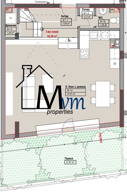 Продава МЕЗОНЕТ, гр. София, Овча купел, снимка 3 - Aпартаменти - 47327395