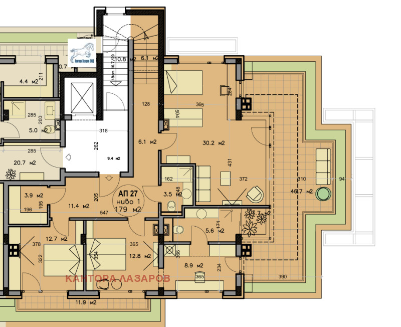 Продава МЕЗОНЕТ, гр. София, Горна баня, снимка 5 - Апартаменти - 52474044