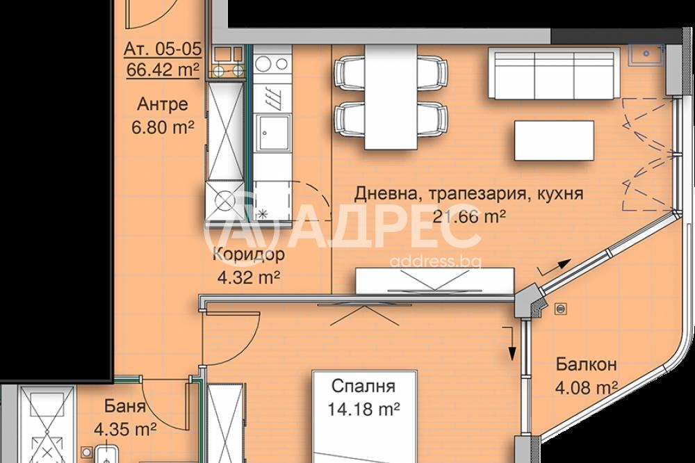 Продава МНОГОСТАЕН, гр. София, Кръстова вада, снимка 9 - Апартаменти - 55912382