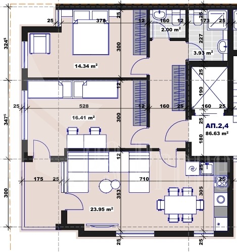 Продава 3-СТАЕН, гр. Стара Загора, ОРБ, снимка 2 - Апартаменти - 54066669