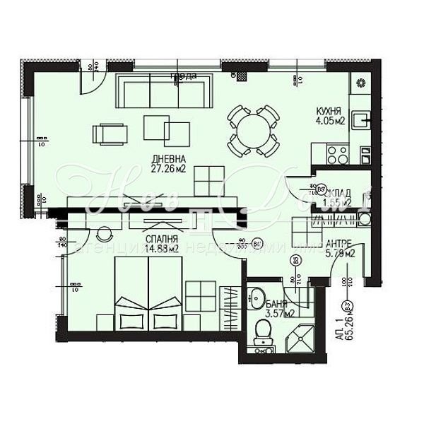 Продава 2-СТАЕН, гр. София, Драгалевци, снимка 5 - Апартаменти - 52612239