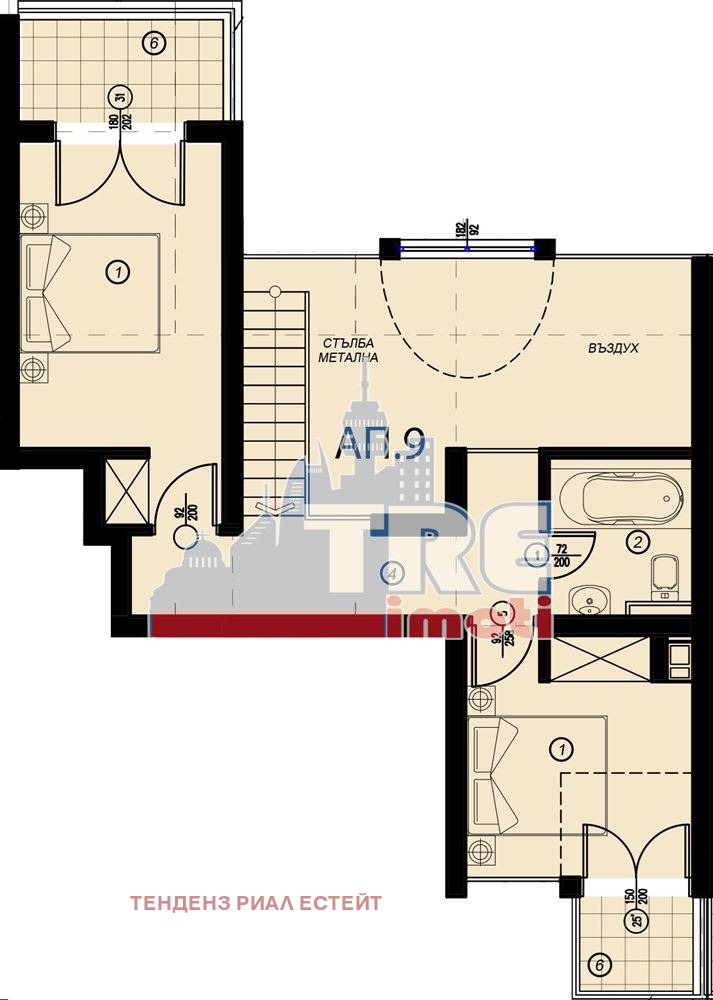 À venda  2 quartos Sofia , Manastirski livadi , 123 m² | 93756590 - imagem [8]