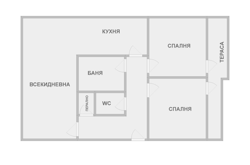 Продава 3-СТАЕН, гр. Варна, Победа, снимка 13 - Aпартаменти - 48676447