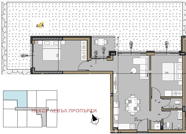 Продава 3-СТАЕН, гр. София, Малинова долина, снимка 1 - Aпартаменти - 49357195