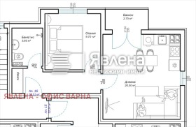 1 slaapkamer m-t Ptsjelina, Varna 4