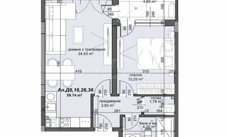 Продава 2-СТАЕН, гр. Пловдив, Тракия, снимка 4 - Aпартаменти - 47518931