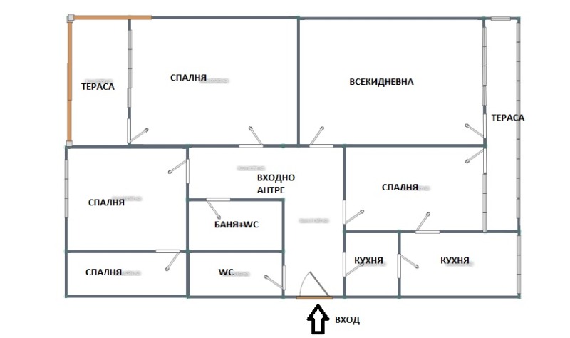 Продава  Многостаен град Търговище , Вароша , 123 кв.м | 29748513 - изображение [15]