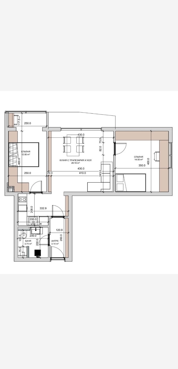 En venta  2 dormitorios Sofia , Mladost 1 , 65 metros cuadrados | 53361501