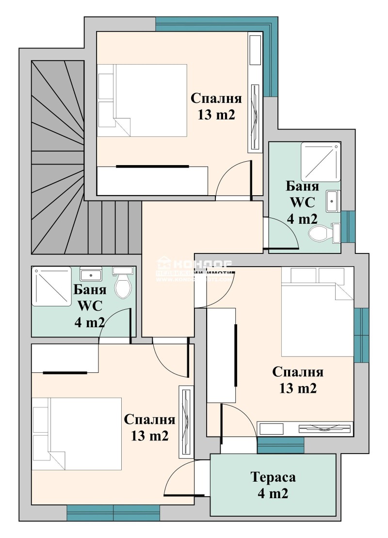 На продаж  Будинок Пловдив , Беломорски , 144 кв.м | 84306406 - зображення [3]