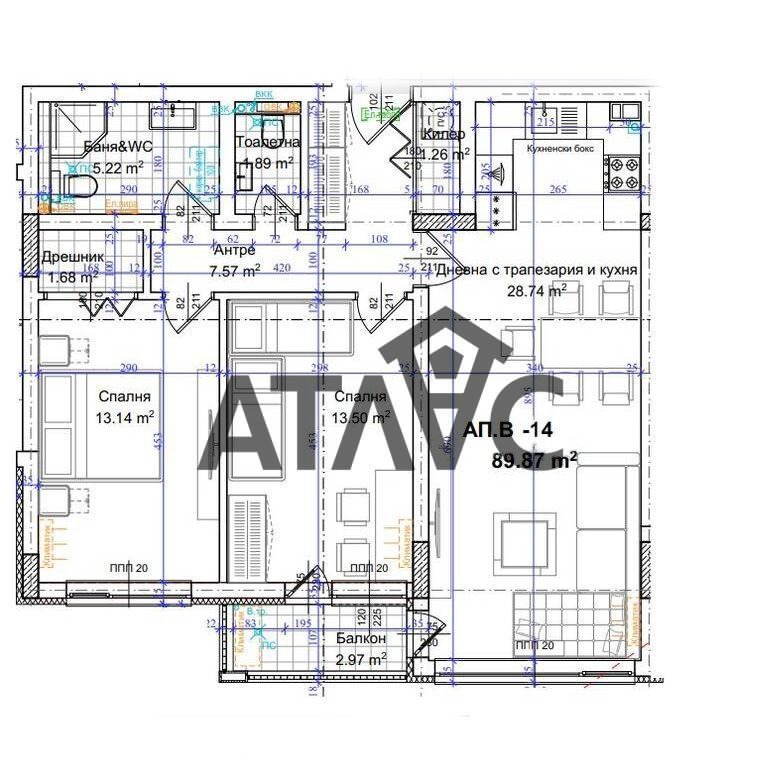 Продава 3-СТАЕН, гр. Пловдив, Въстанически, снимка 1 - Aпартаменти - 47880698