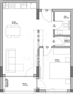 1 bedroom Asparuhovo, Varna 1