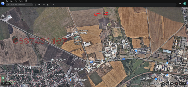 Продава ЗЕМЕДЕЛСКА ЗЕМЯ, гр. Бургас, област Бургас, снимка 3 - Земеделска земя - 52785339