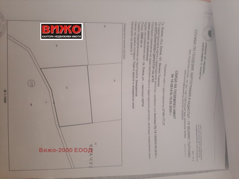 Til salg  Jord region Veliko Tarnovo , Elena , 8 dka | 75317052 - billede [3]