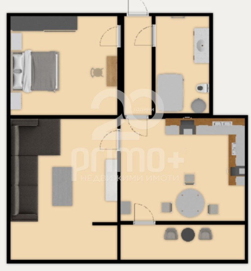 Til salgs  1 soverom Sofia , Manastirski livadi , 81 kvm | 80863462 - bilde [16]
