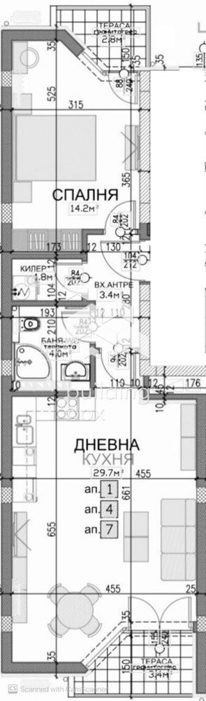 Продава 2-СТАЕН, гр. Пловдив, Кършияка, снимка 10 - Апартаменти - 56198724
