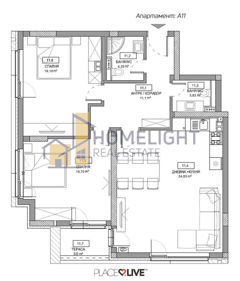 Na prodej  2 ložnice Sofia , Slavija , 118 m2 | 68494815 - obraz [17]