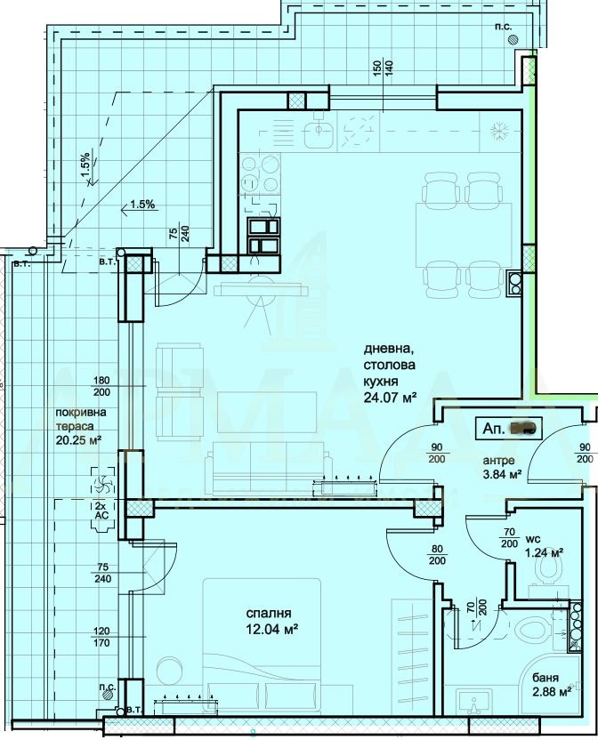 Продава  2-стаен град Пловдив , Христо Смирненски , 87 кв.м | 22084291 - изображение [11]