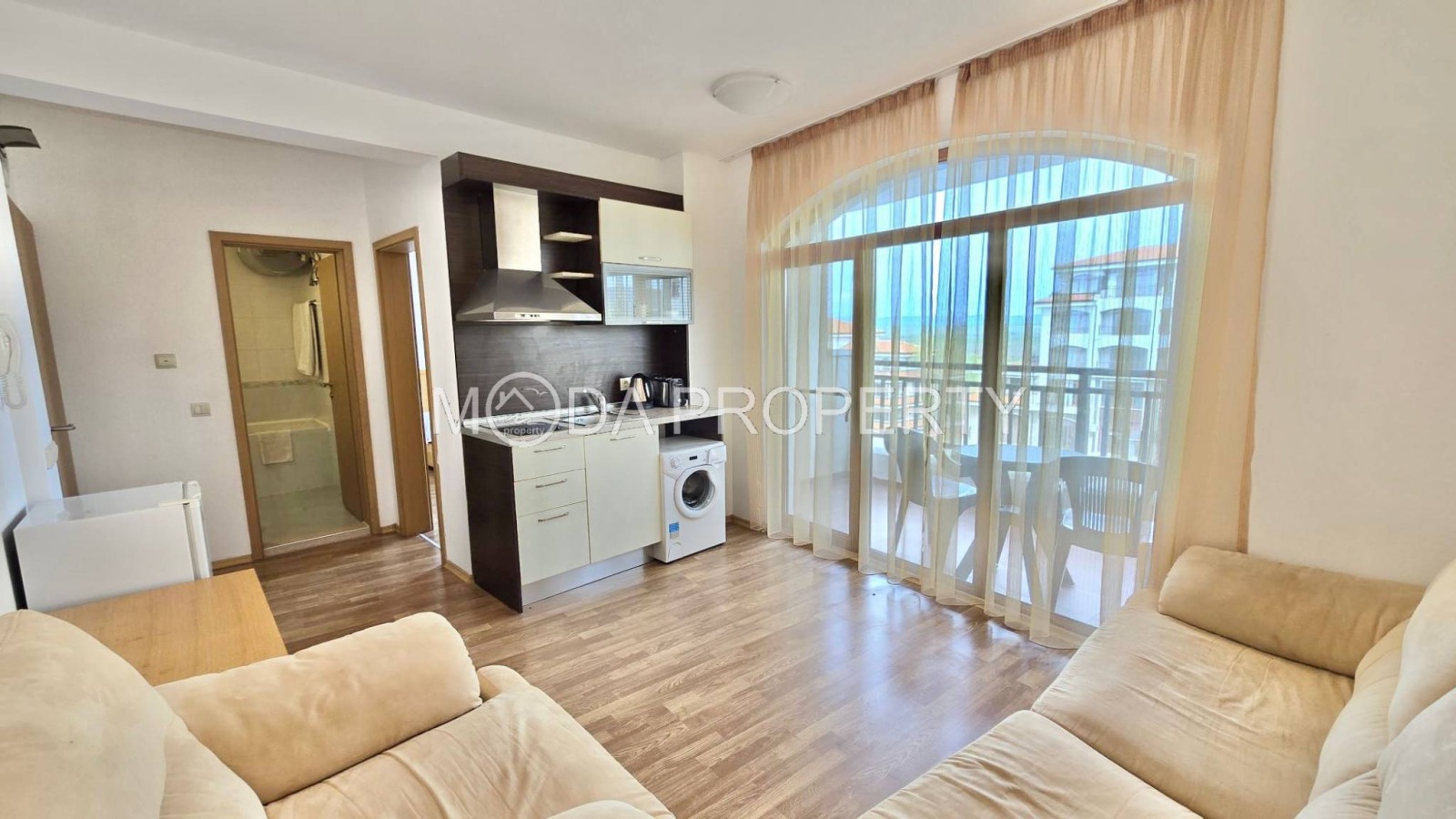 Продава 2-СТАЕН, гр. Ахелой, област Бургас, снимка 9 - Апартаменти - 55280504