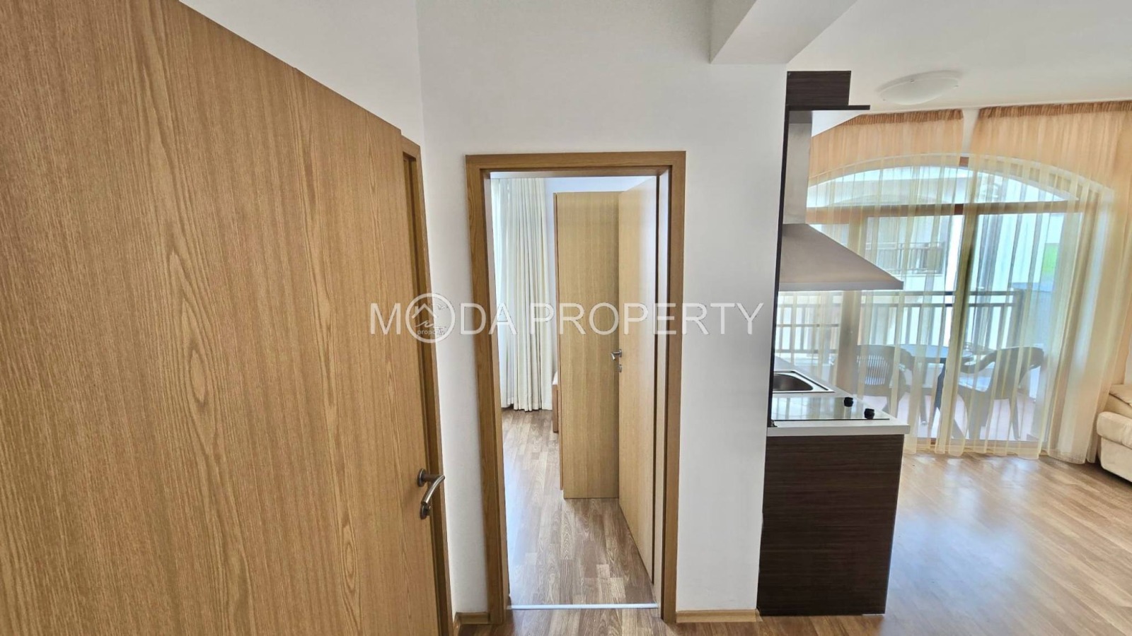 Продава 2-СТАЕН, гр. Ахелой, област Бургас, снимка 3 - Апартаменти - 55280504