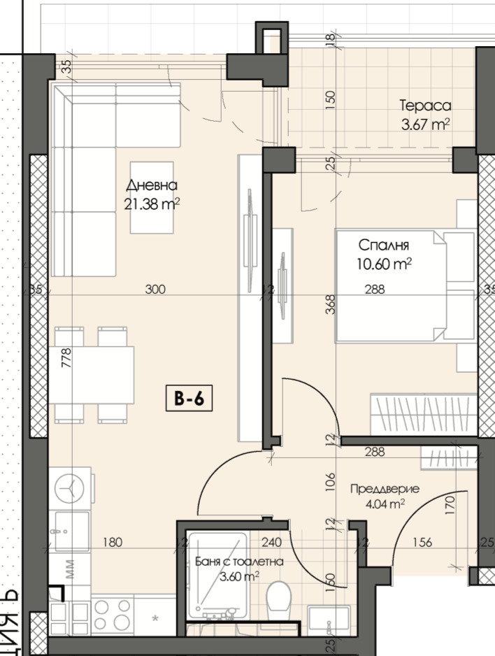 Продава  2-стаен град Пловдив , Кършияка , 64 кв.м | 91196649 - изображение [2]