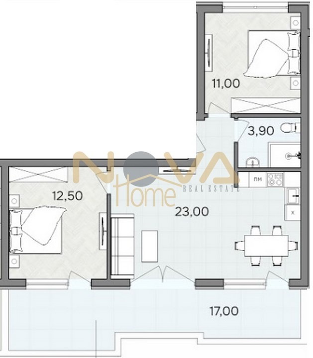 Продава 3-СТАЕН, гр. Варна, м-т Ален мак, снимка 2 - Aпартаменти - 48676660