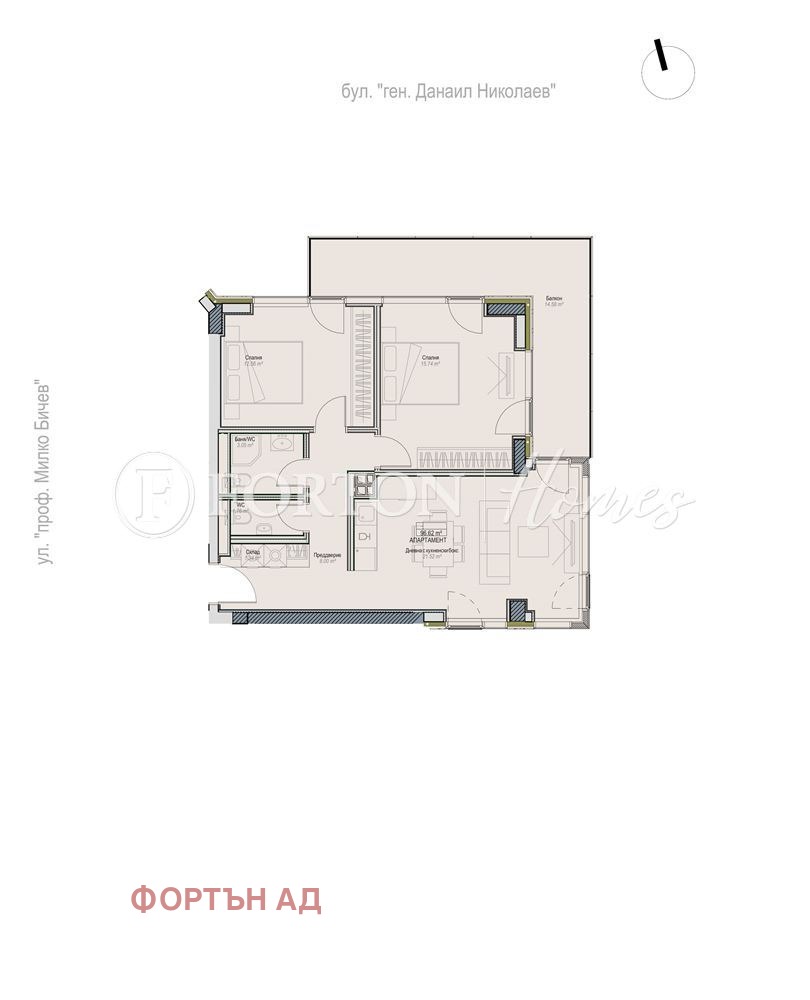 Продава 3-СТАЕН, гр. София, Оборище, снимка 2 - Апартаменти - 55724901