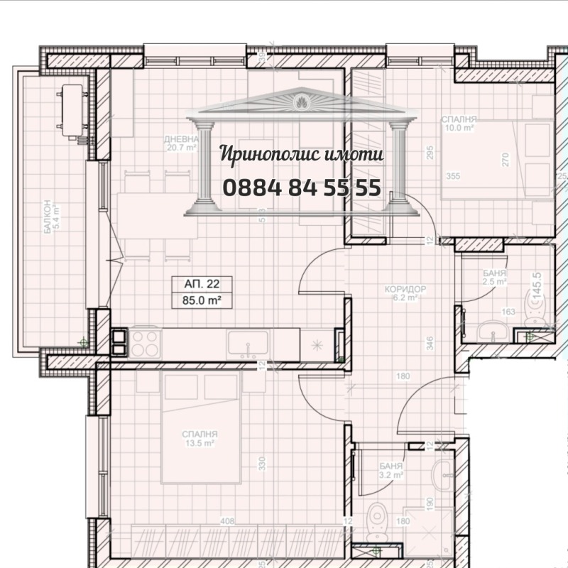 De vânzare  2 dormitoare Stara Zagora , Jeleznic - țentâr , 95 mp | 58615946 - imagine [5]